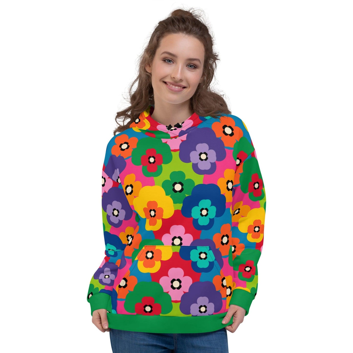 PANSY FAB color - Hoodie - SHALMIAK