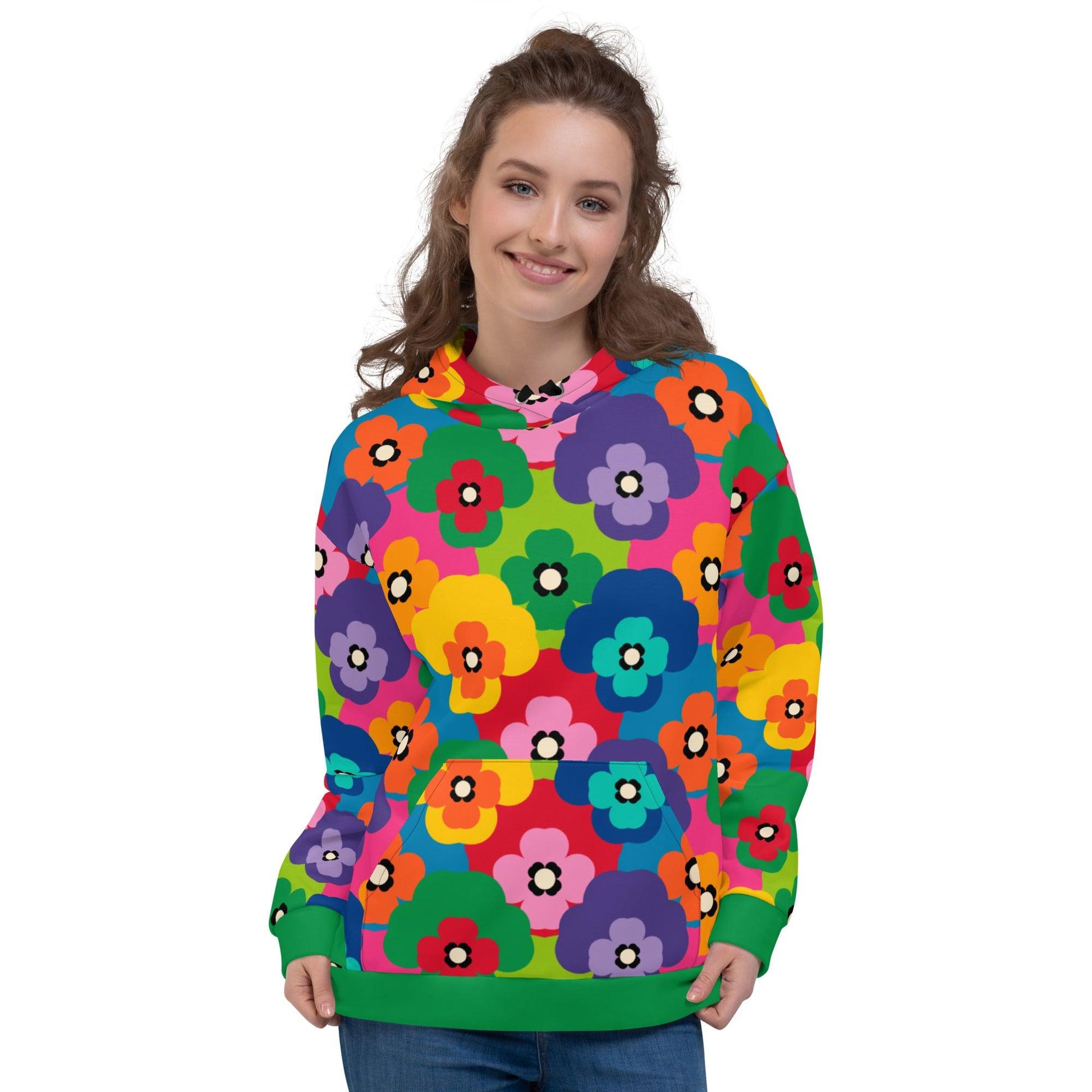 PANSY FAB color - Hoodie - SHALMIAK