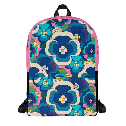 PANSY FANTASY blue pink - Backpack