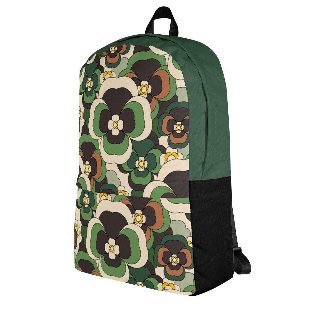 PANSY FANTASY green - Backpack - SHALMIAK