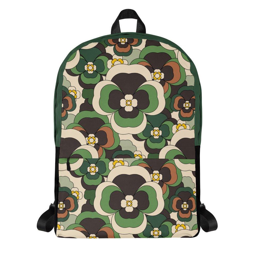 PANSY FANTASY green - Backpack - SHALMIAK