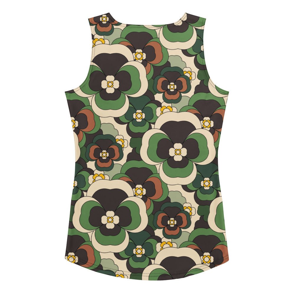 PANSY FANTASY green - Tank Top - SHALMIAK