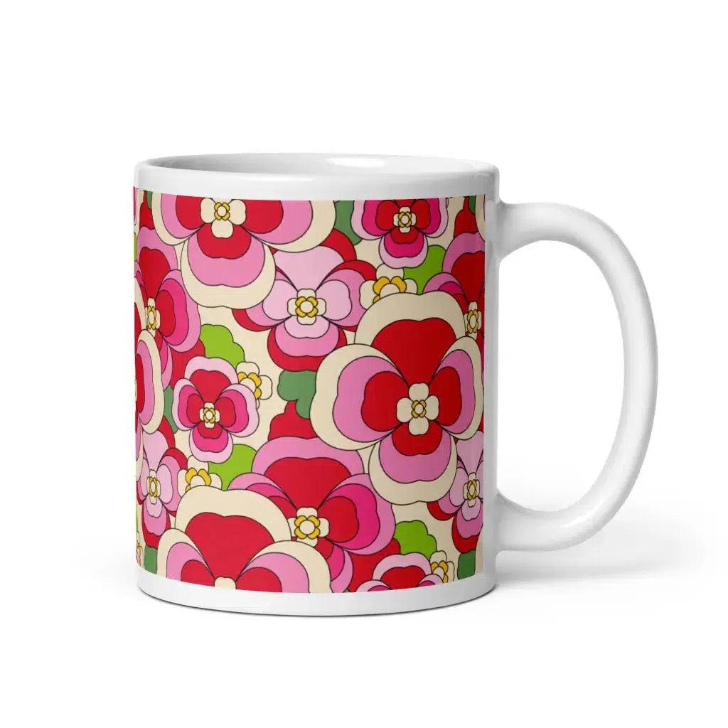 PANSY FANTASY pink - Mug - SHALMIAK