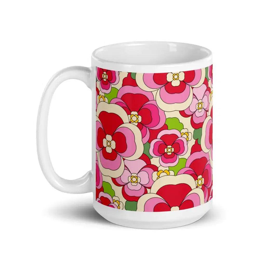 PANSY FANTASY pink - Mug - SHALMIAK