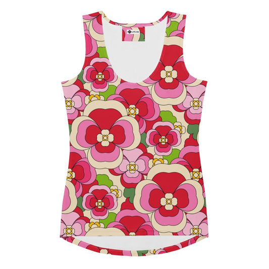 PANSY FANTASY pink - Tank Top - SHALMIAK