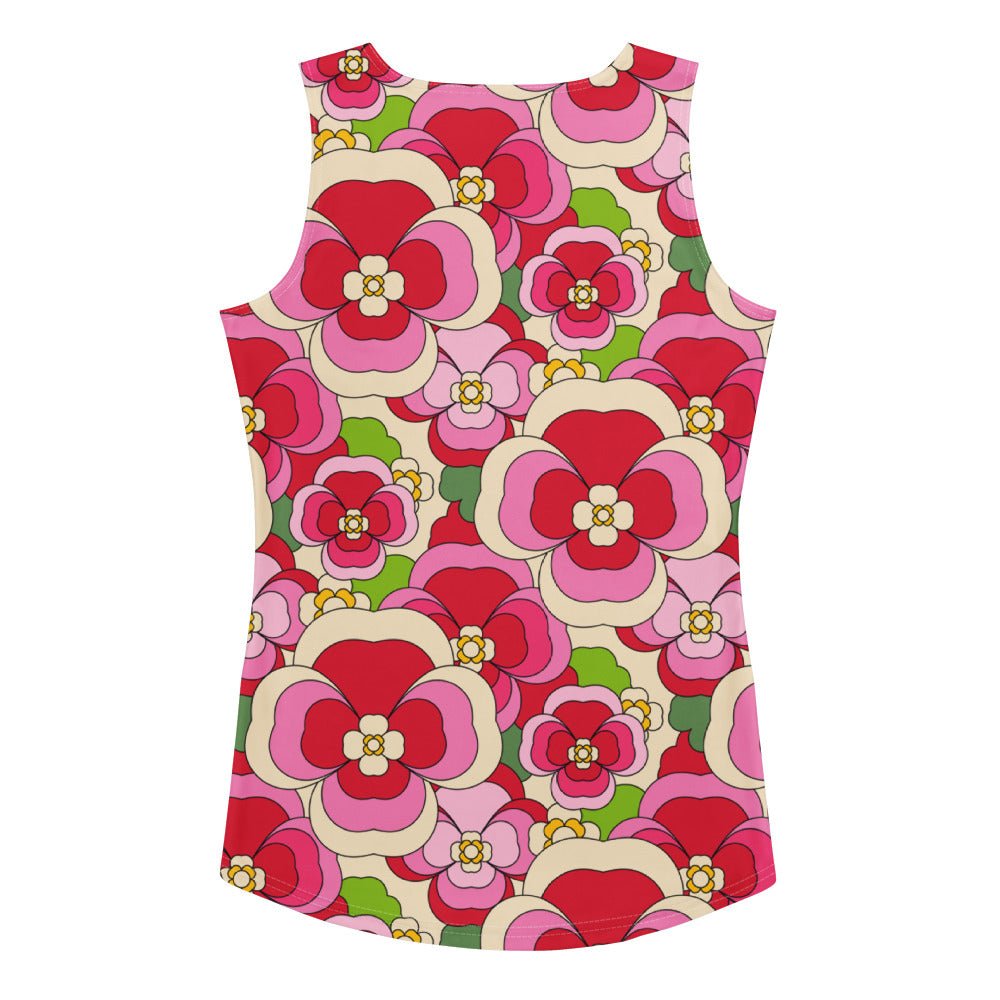 PANSY FANTASY pink - Tank Top - SHALMIAK