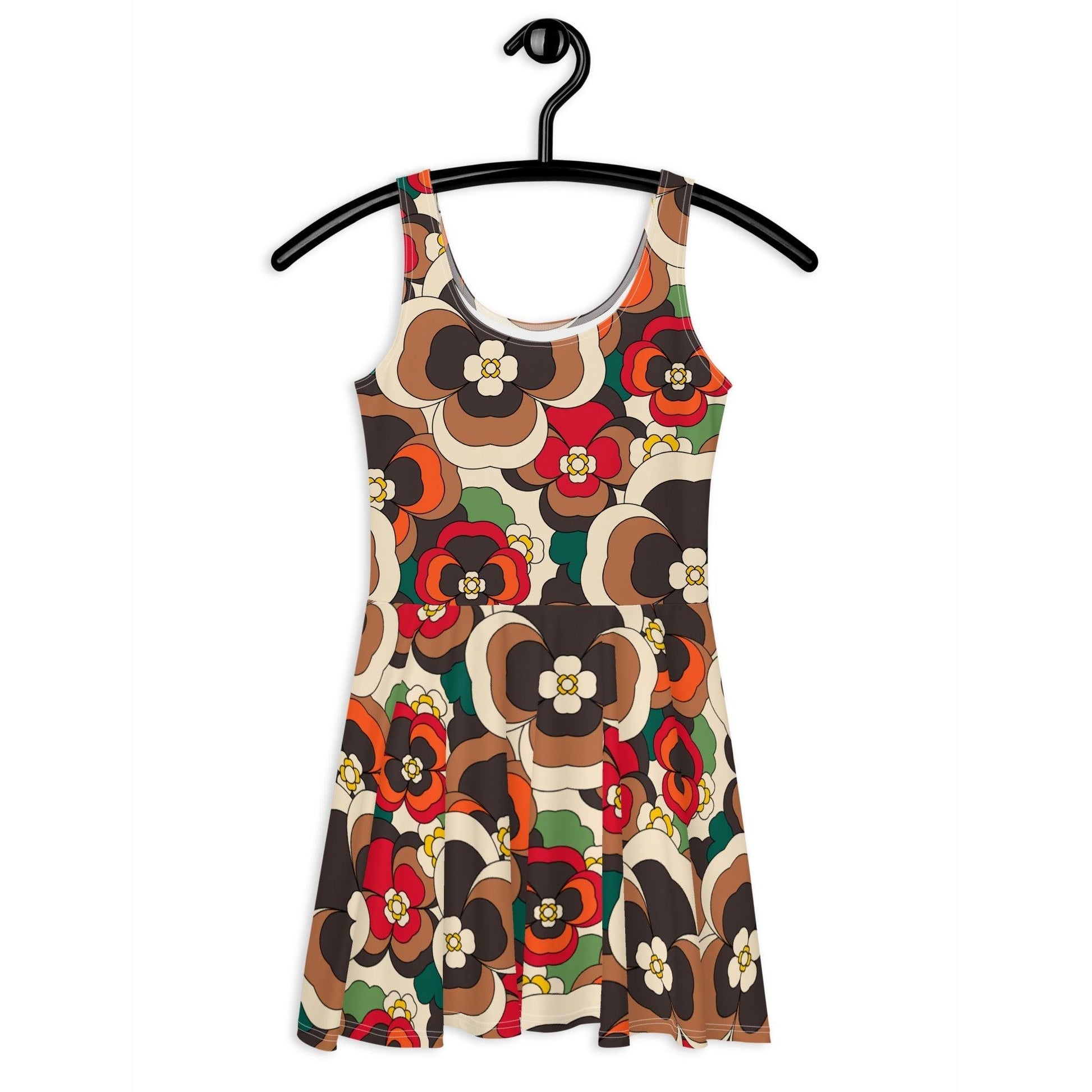 PANSY FANTASY retro - Skater Dress - SHALMIAK