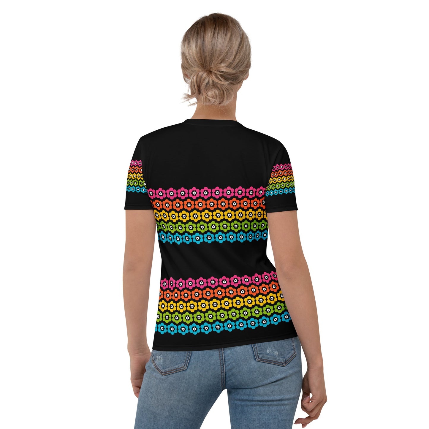 PEACOCK BLOOM rainbow - Woman's T-Shirt - SHALMIAK