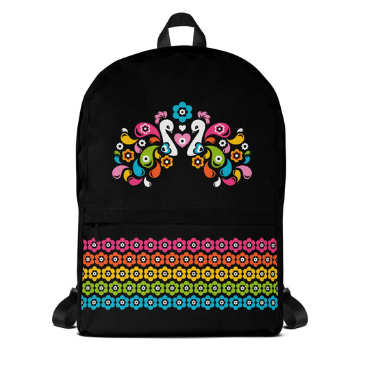 PEACOCK LOVE happy - Backpack - SHALMIAK