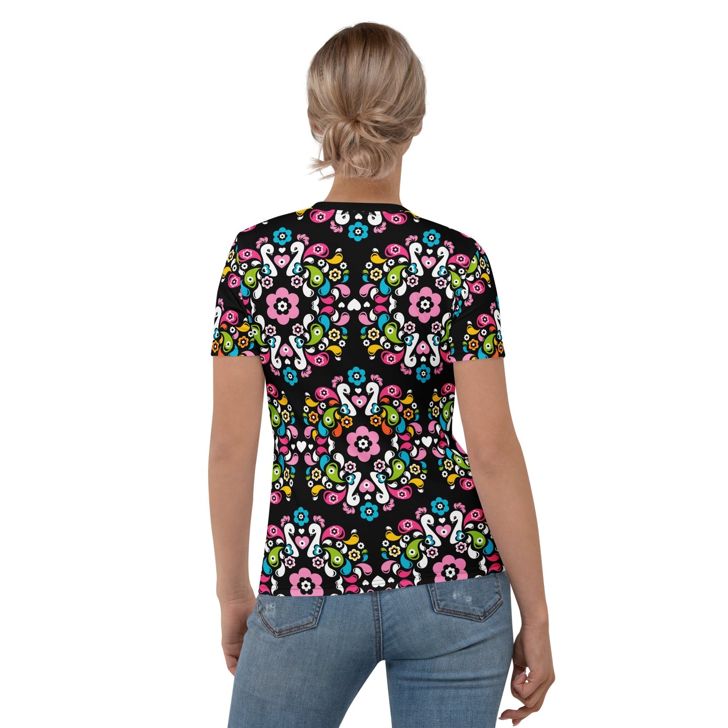 PEACOCK LOVE happy - Woman's T-Shirt - SHALMIAK
