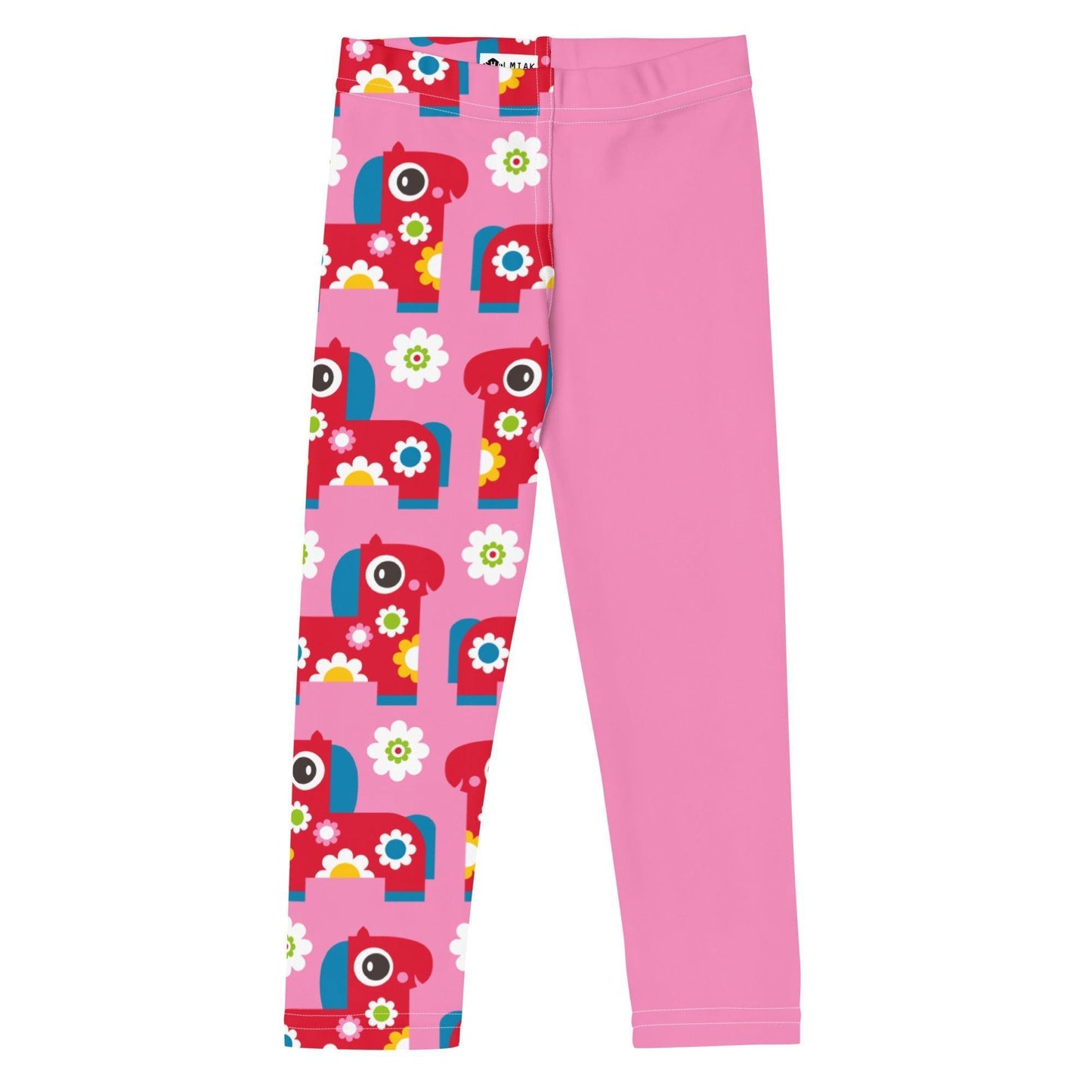 PONY BLOOM pink - Kids' Leggings - SHALMIAK