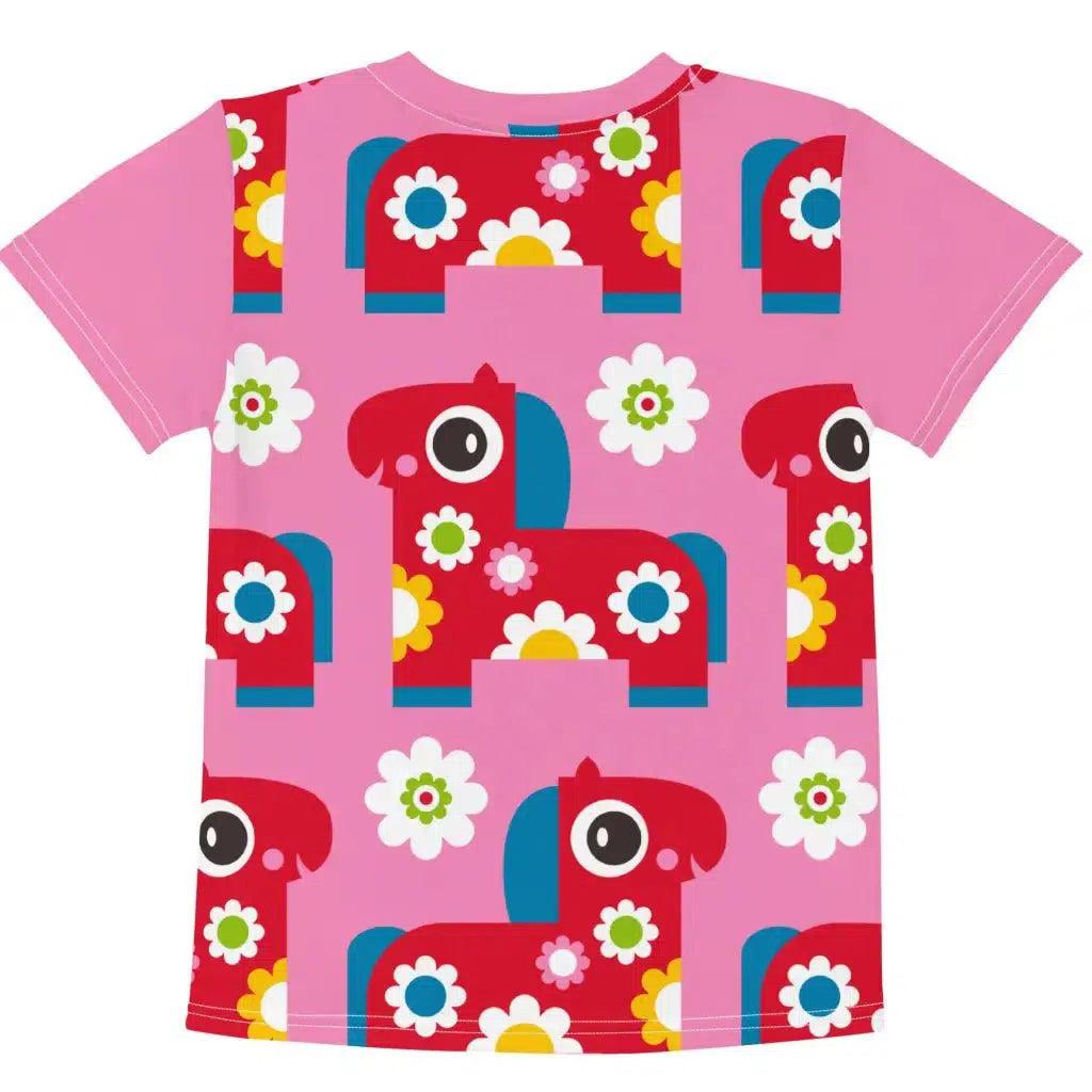 PONY BLOOM pink - Kids' T-Shirt - SHALMIAK