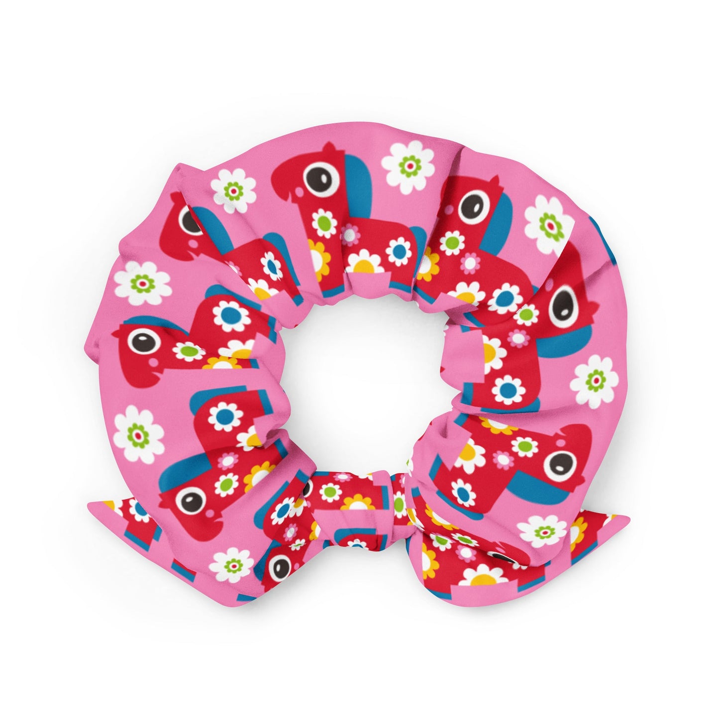 PONY BLOOM pink - Scrunchie - SHALMIAK