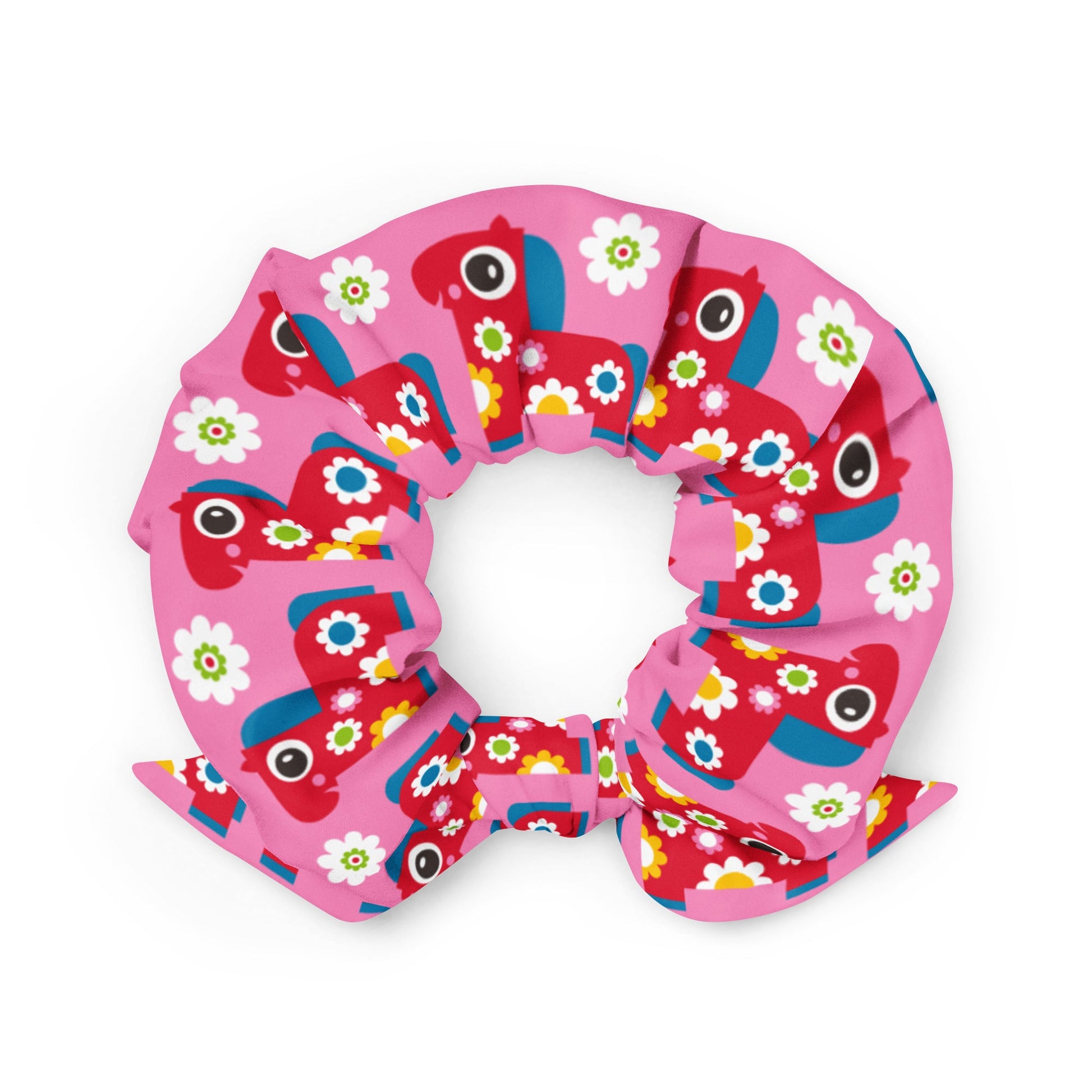 PONY BLOOM pink - Scrunchie - SHALMIAK