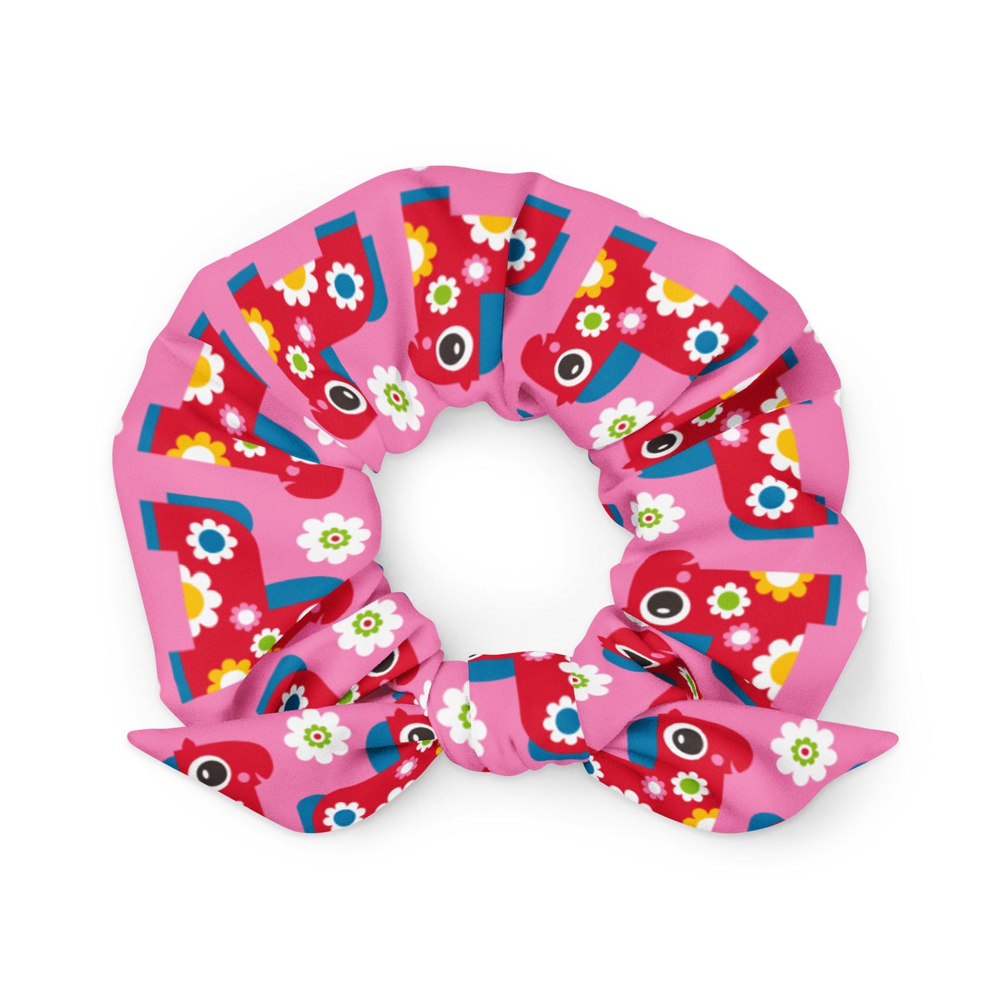 PONY BLOOM pink - Scrunchie - SHALMIAK