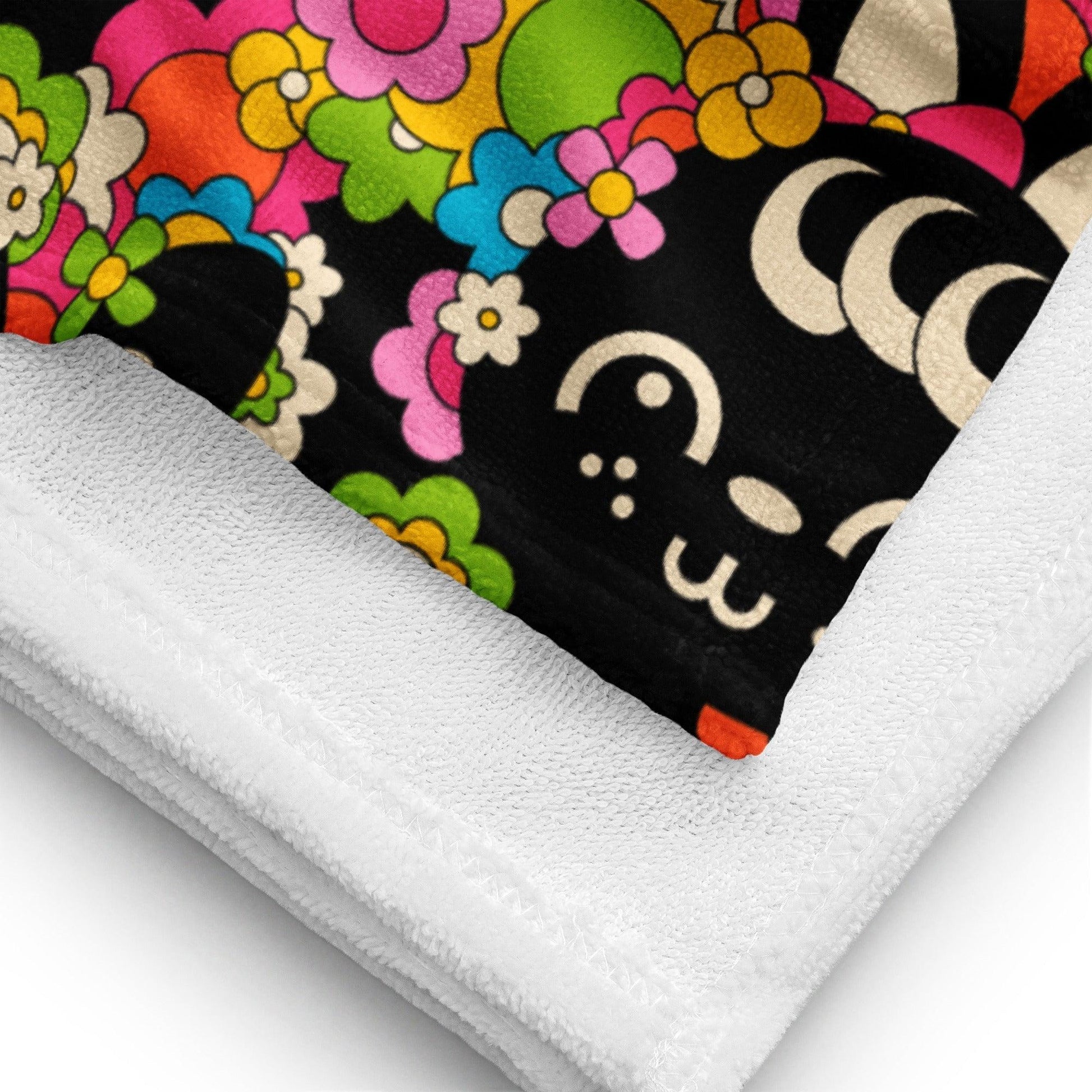 POPBUNNY black - Towel - SHALMIAK