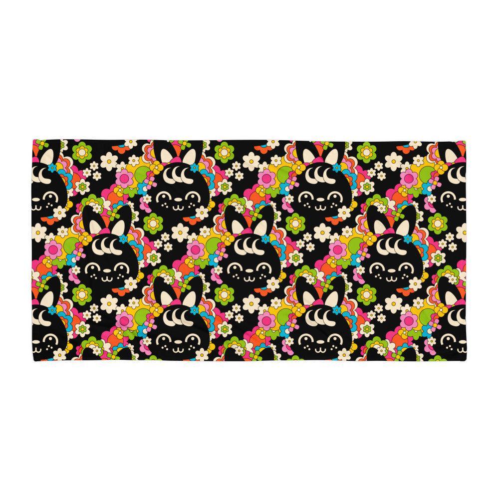 POPBUNNY black - Towel - SHALMIAK