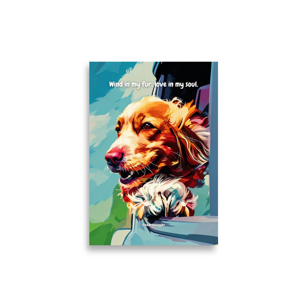 Poster - Wind in my fur, love in my soul - SHALMIAK