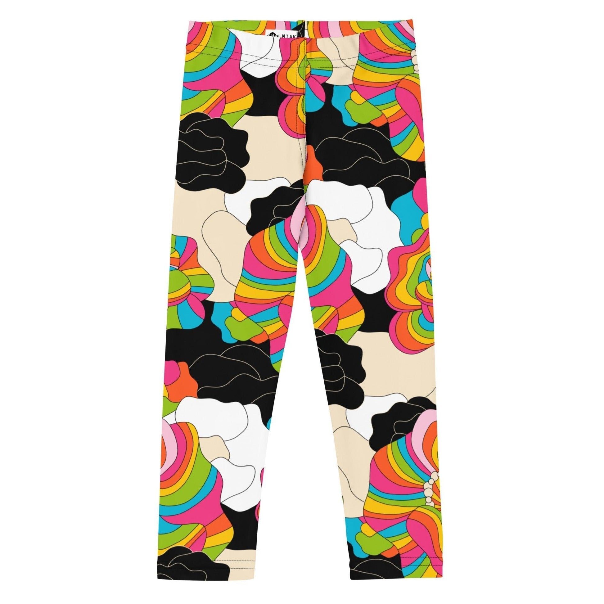 RAINBOW POPPY - 2 - Kids' Leggings - SHALMIAK