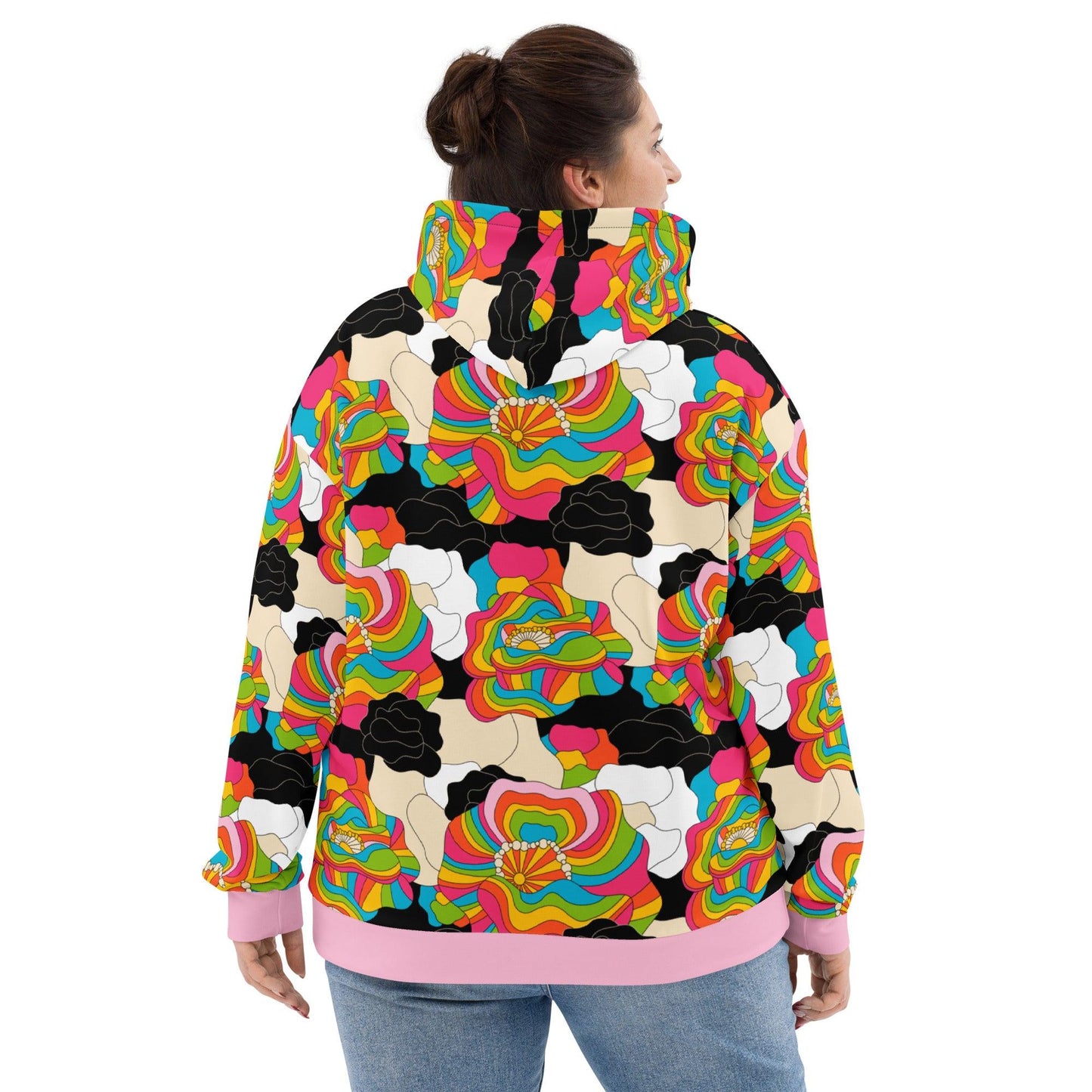 RAINBOW POPPY - Hoodie - SHALMIAK