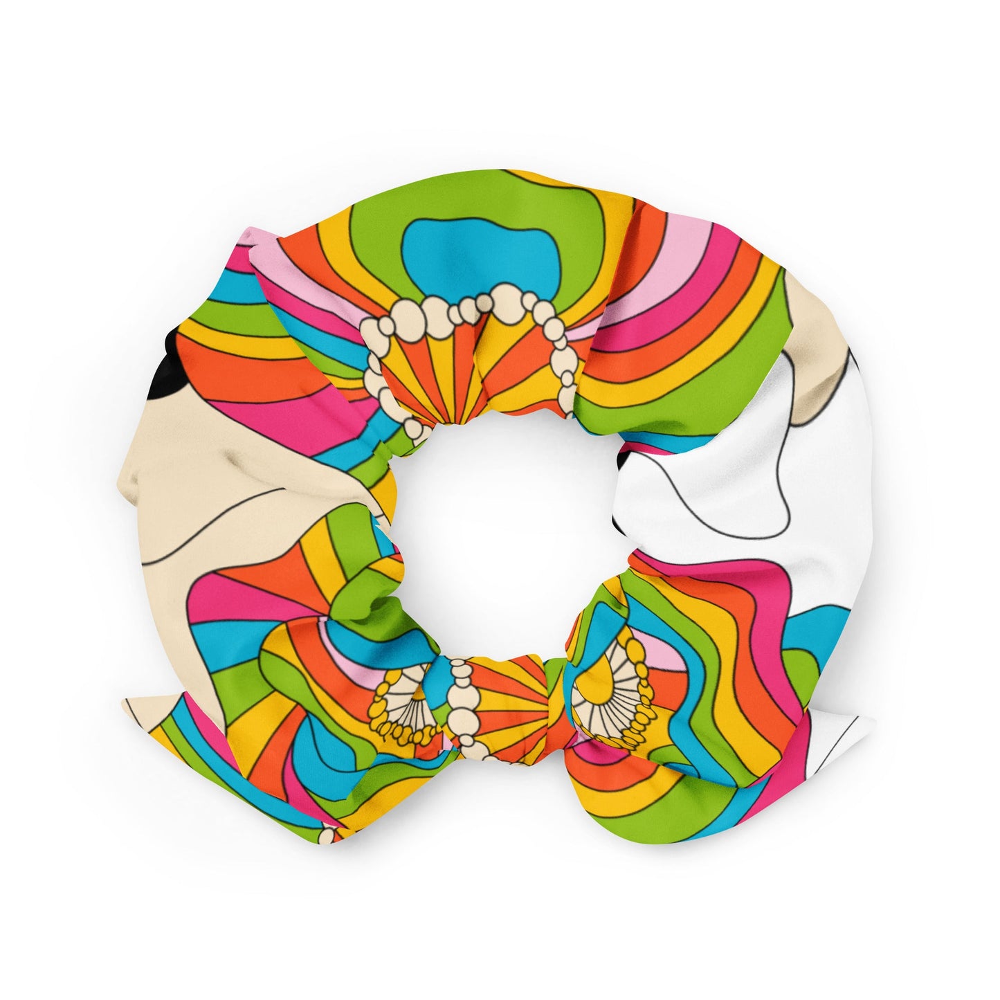 RAINBOW POPPY - Scrunchie - SHALMIAK