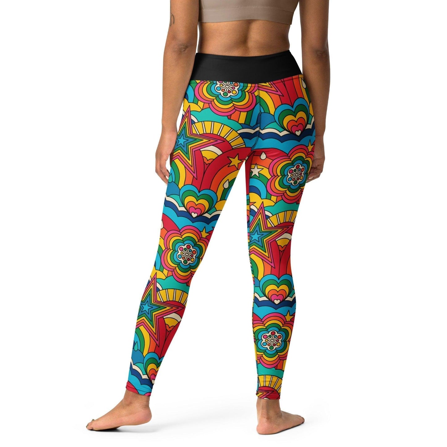 RAINBOW RAVE - 2 - Yoga Leggings - SHALMIAK