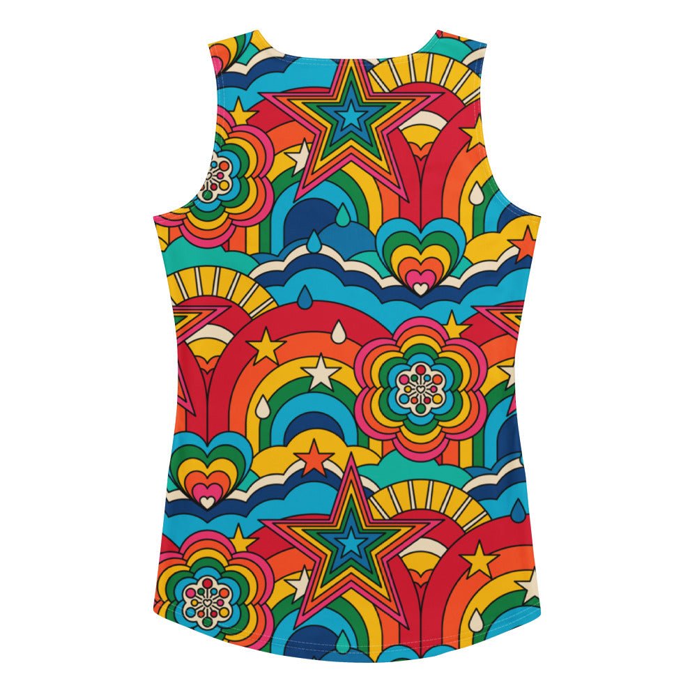 RAINBOW RAVE - Tank Top - SHALMIAK