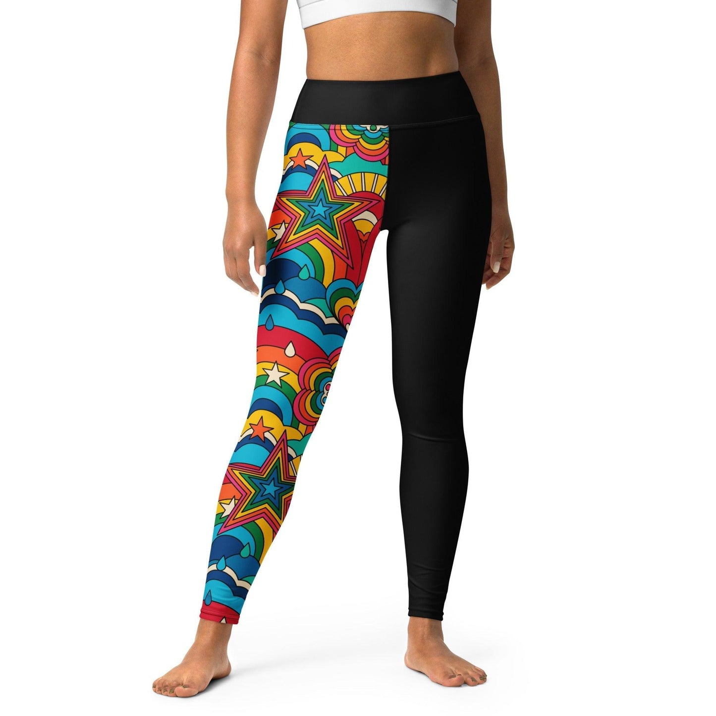 RAINBOW RAVE - Yoga Leggings - SHALMIAK