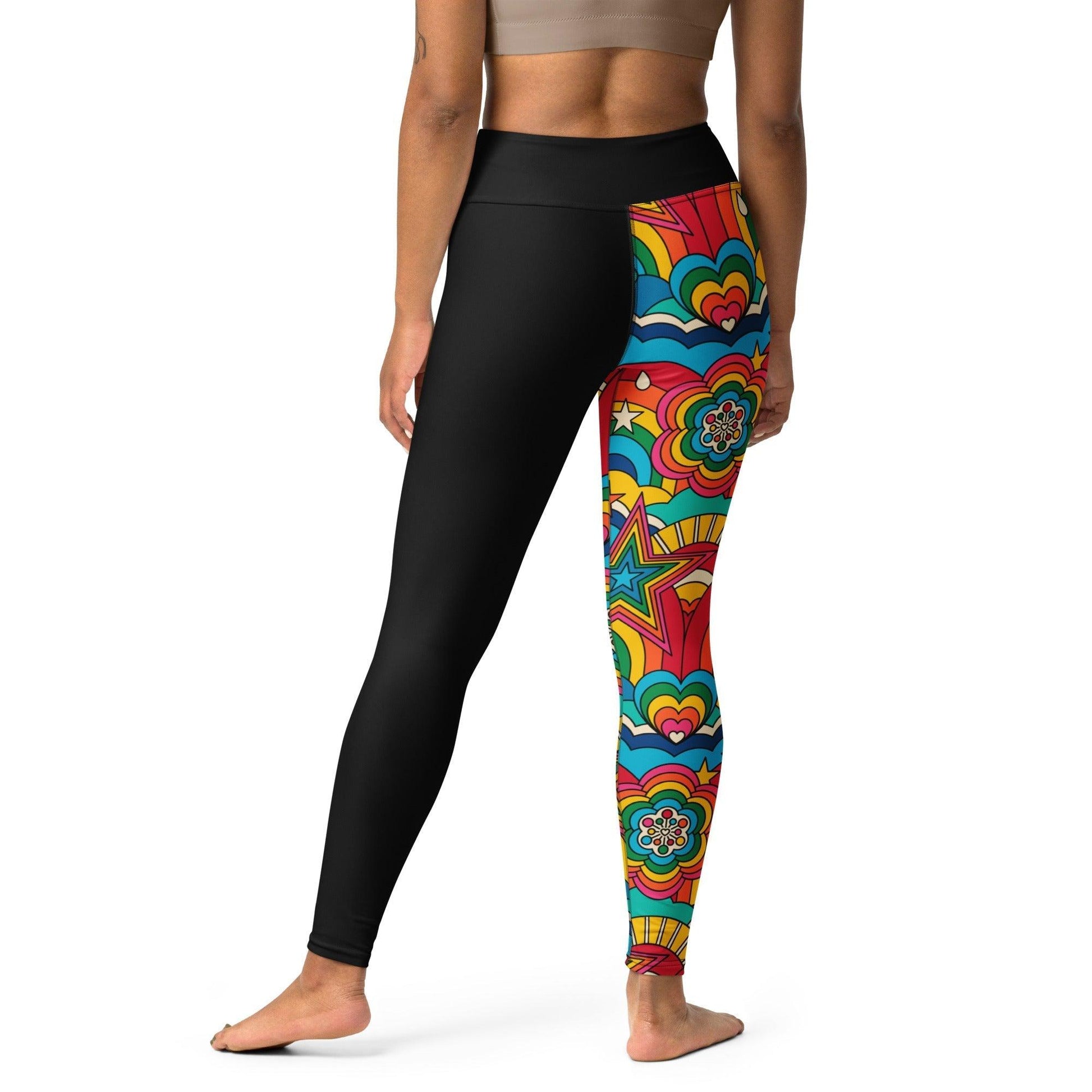 RAINBOW RAVE - Yoga Leggings - SHALMIAK