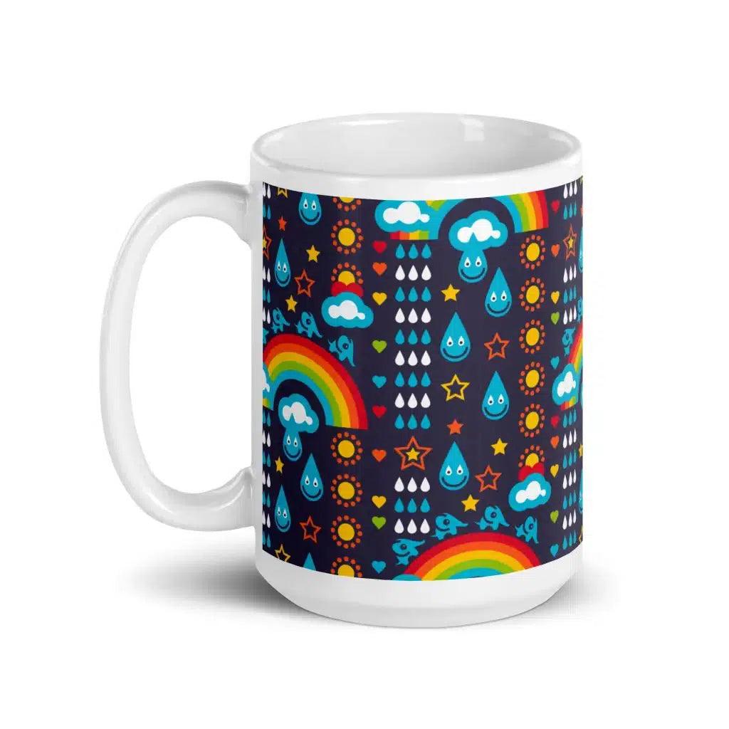 RAINBOWPHANT blue - Mug - SHALMIAK