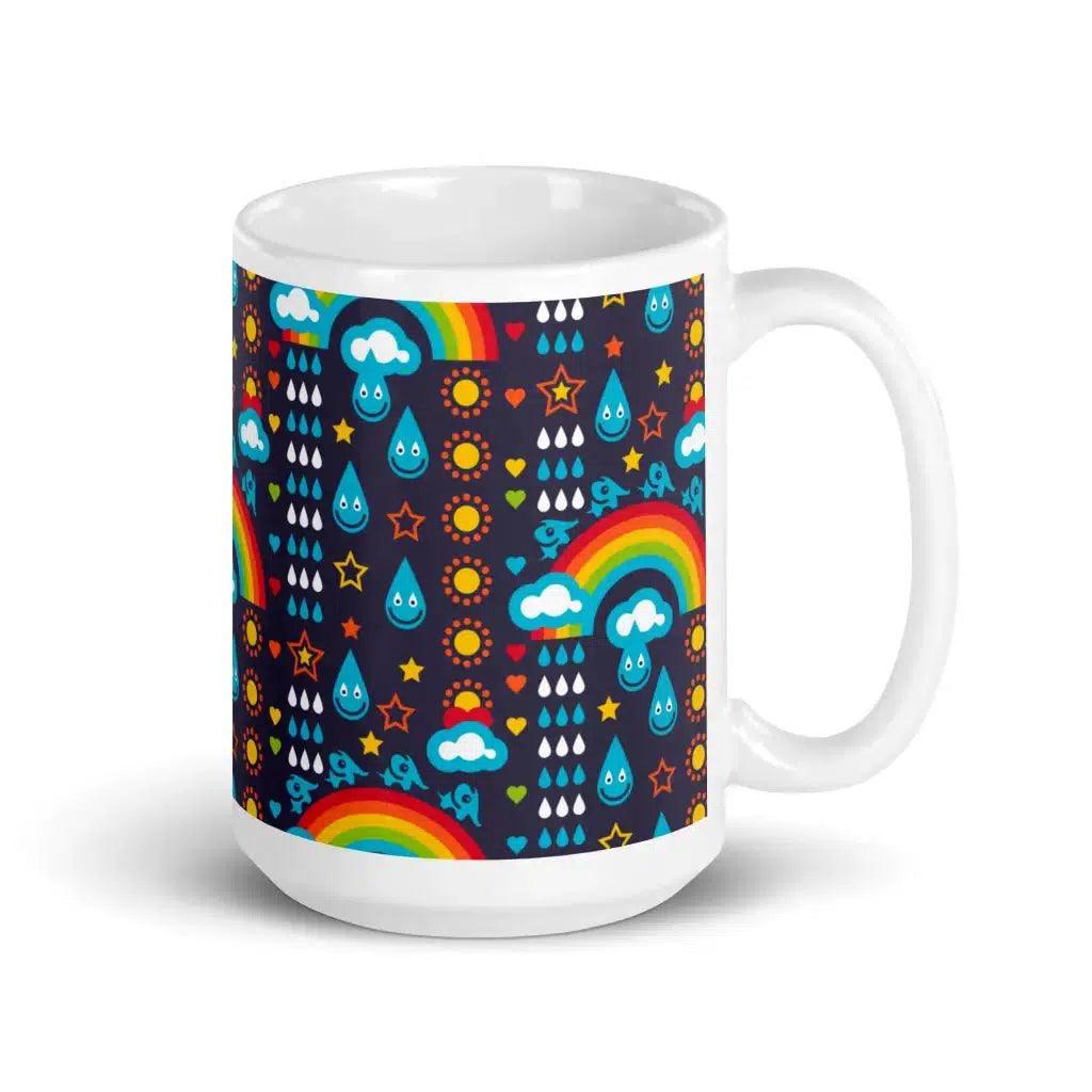 RAINBOWPHANT blue - Mug - SHALMIAK