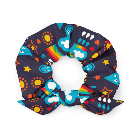 RAINBOWPHANT blue - Scrunchie - SHALMIAK