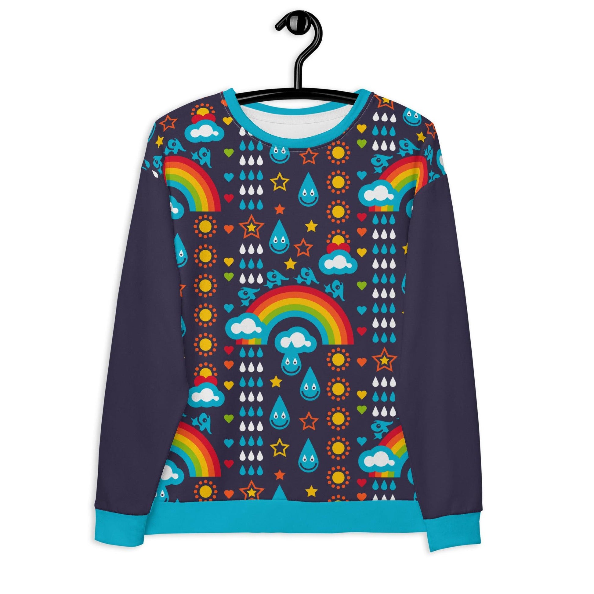 RAINBOWPHANT blue - Sweatshirt - SHALMIAK