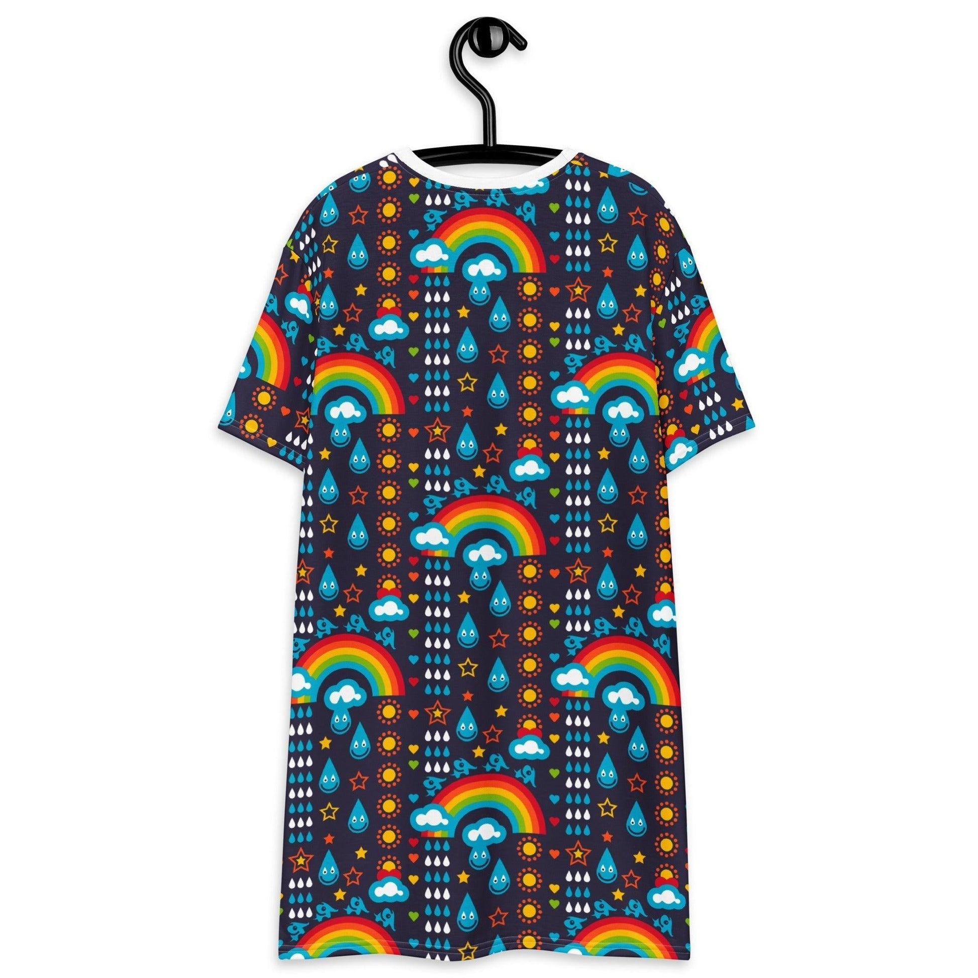 RAINBOWPHANT blue - T-Shirt Dress - SHALMIAK