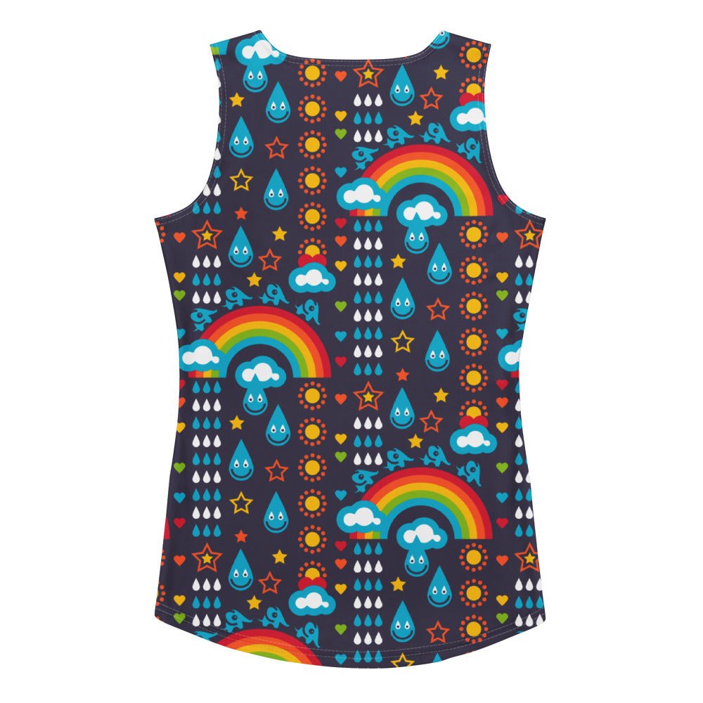 RAINBOWPHANT blue - Tank Top - SHALMIAK