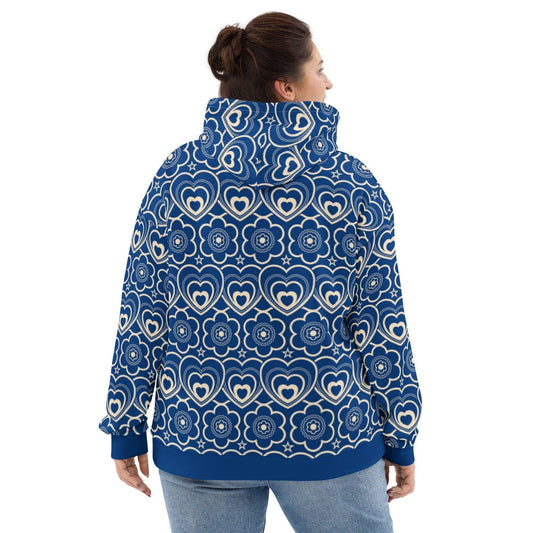 RAMONA blue - Hoodie - SHALMIAK