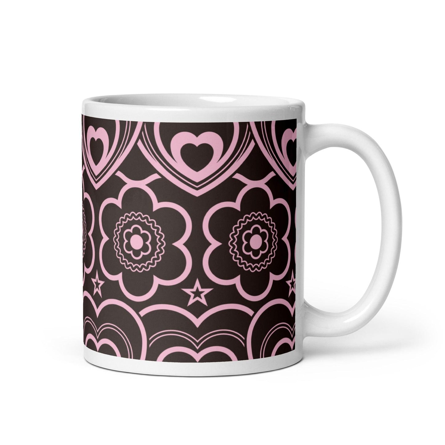 RAMONA pink brown - Mug - SHALMIAK