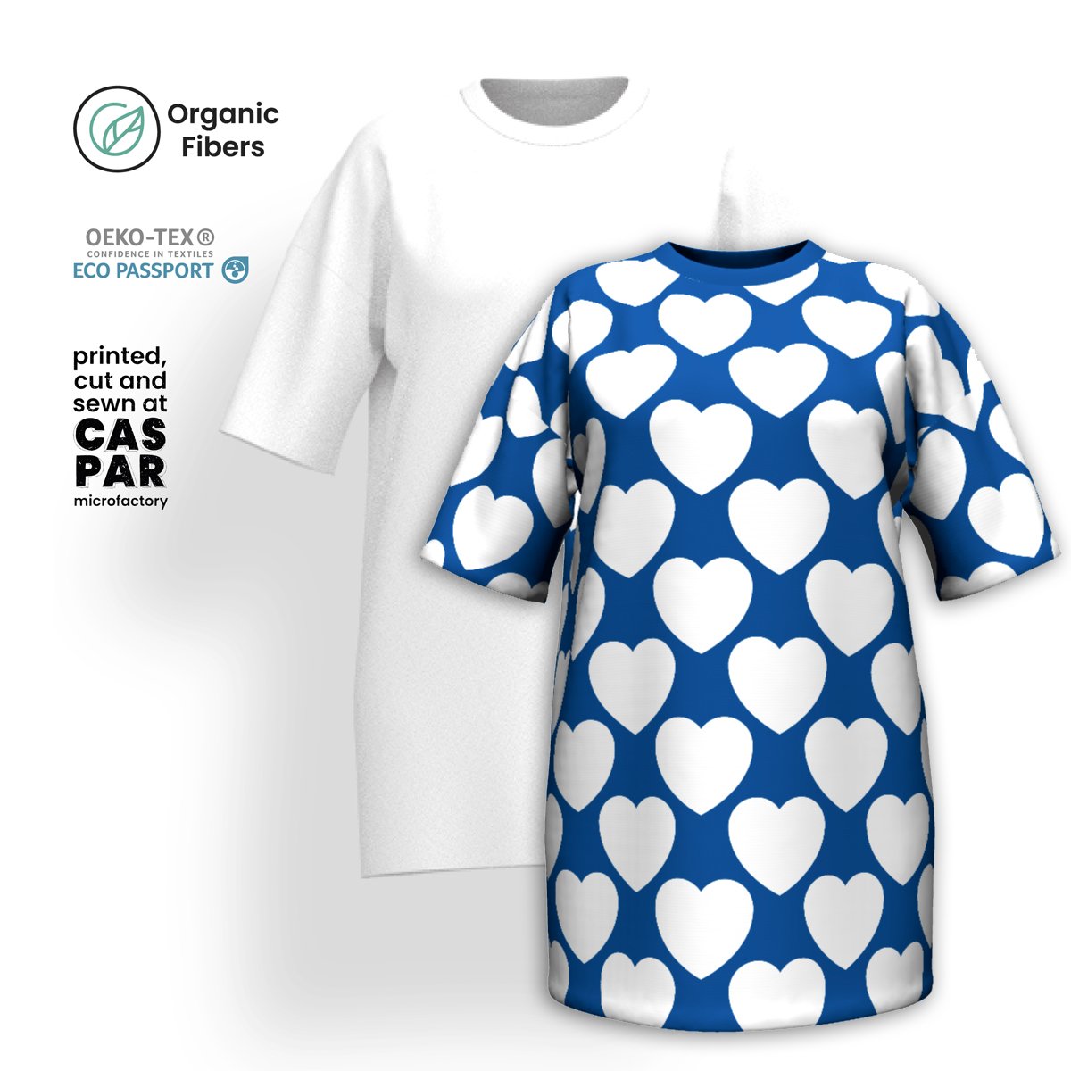 ELLIE LOVE fin - T-shirt dress (organic cotton)