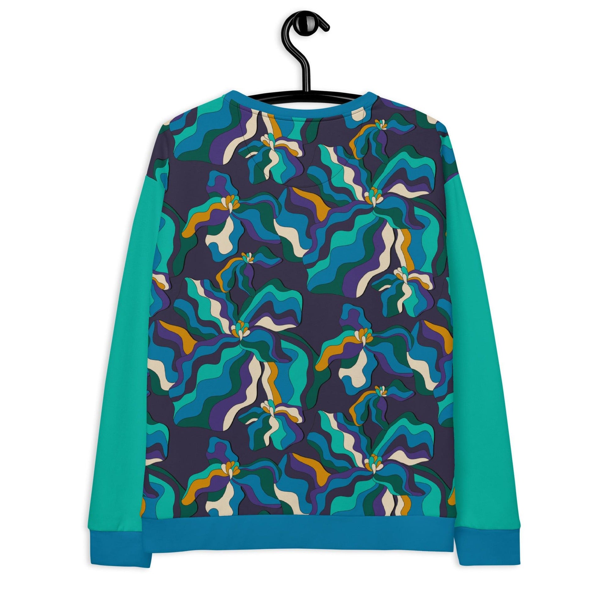 SASSY IRIS purple - Sweatshirt - SHALMIAK