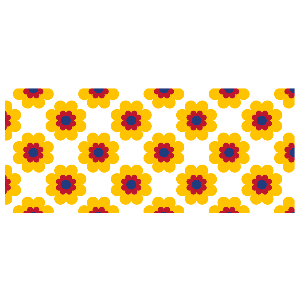 Scarf - FANCY BLOOM summer - Pretty floral print
