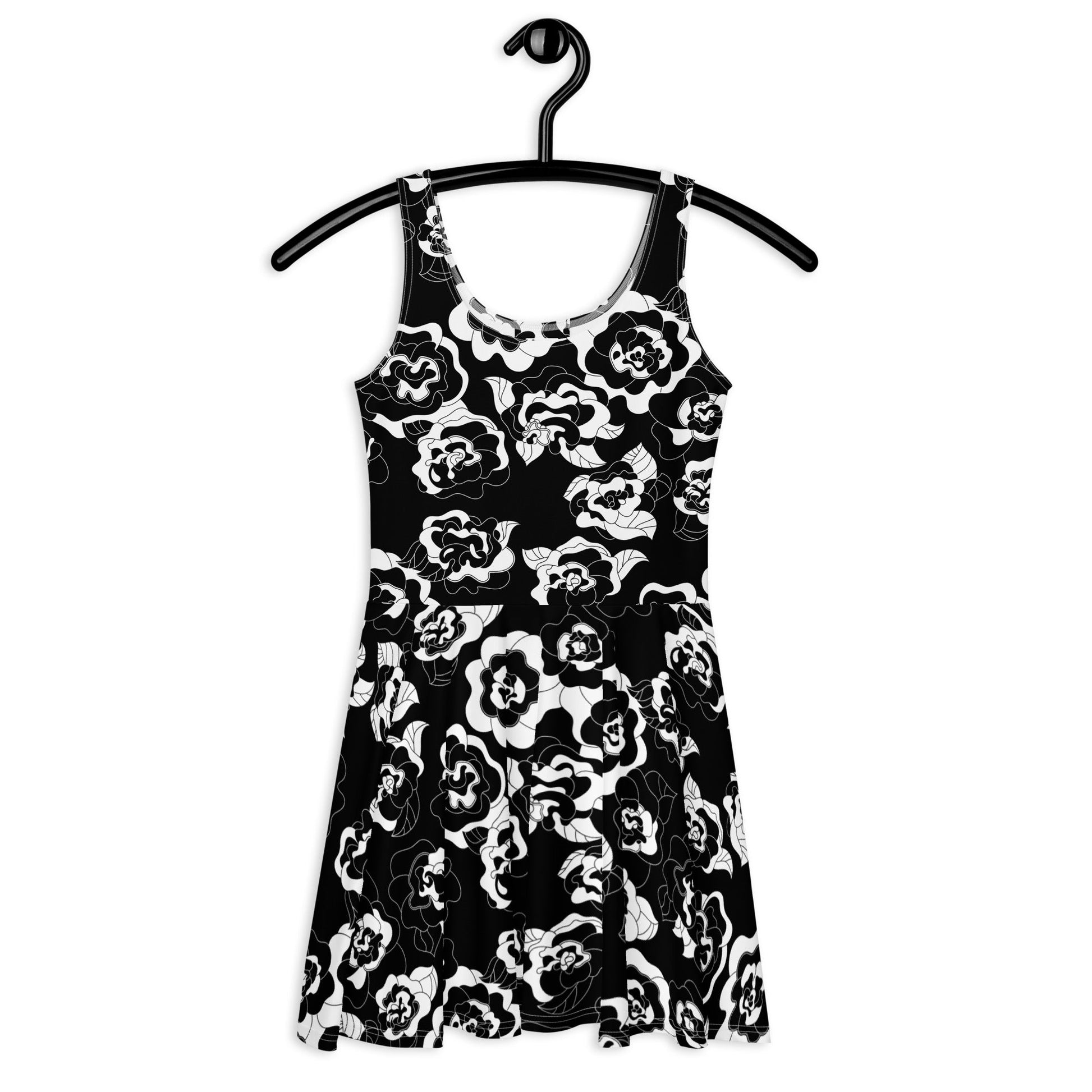 SERENITY bw - Skater Dress - SHALMIAK