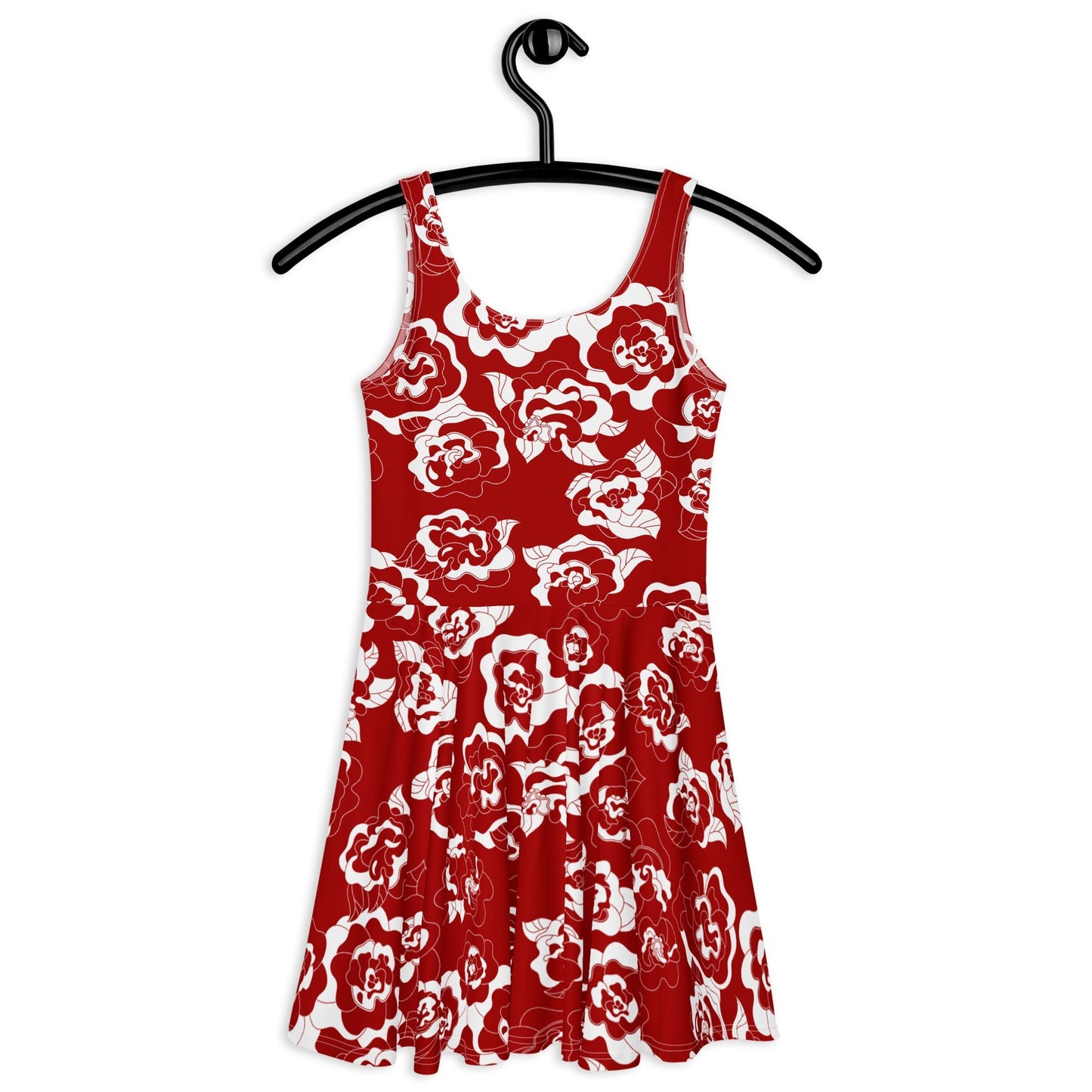 SERENITY scarlet - Skater Dress - SHALMIAK