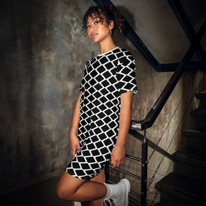 SHALMIAKKI black - T-Shirt Dress - SHALMIAK