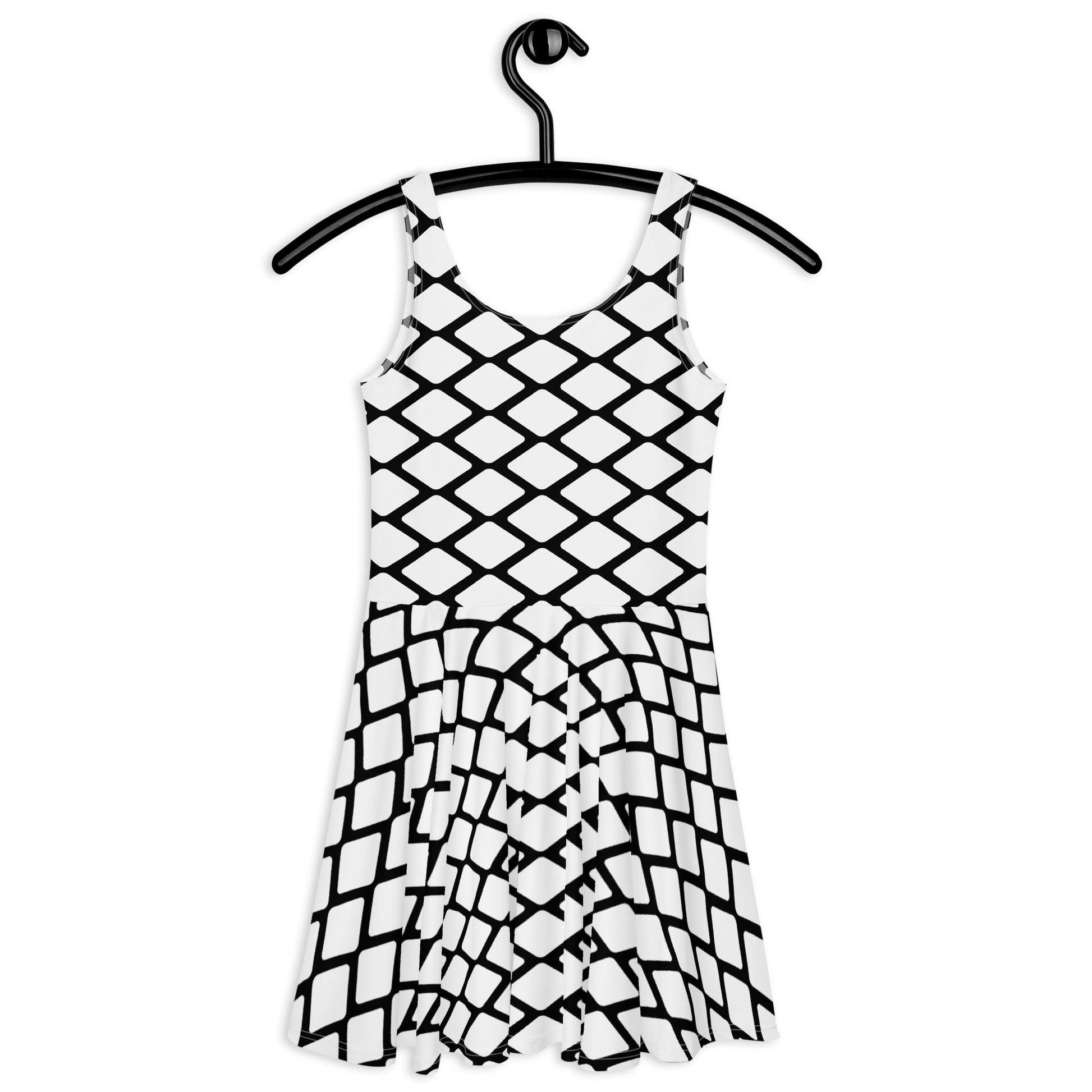 SHALMIAKKI white - Skater Dress - SHALMIAK