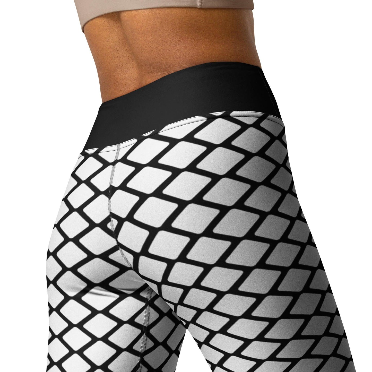 SHALMIAKKI white - Yoga Leggings - SHALMIAK