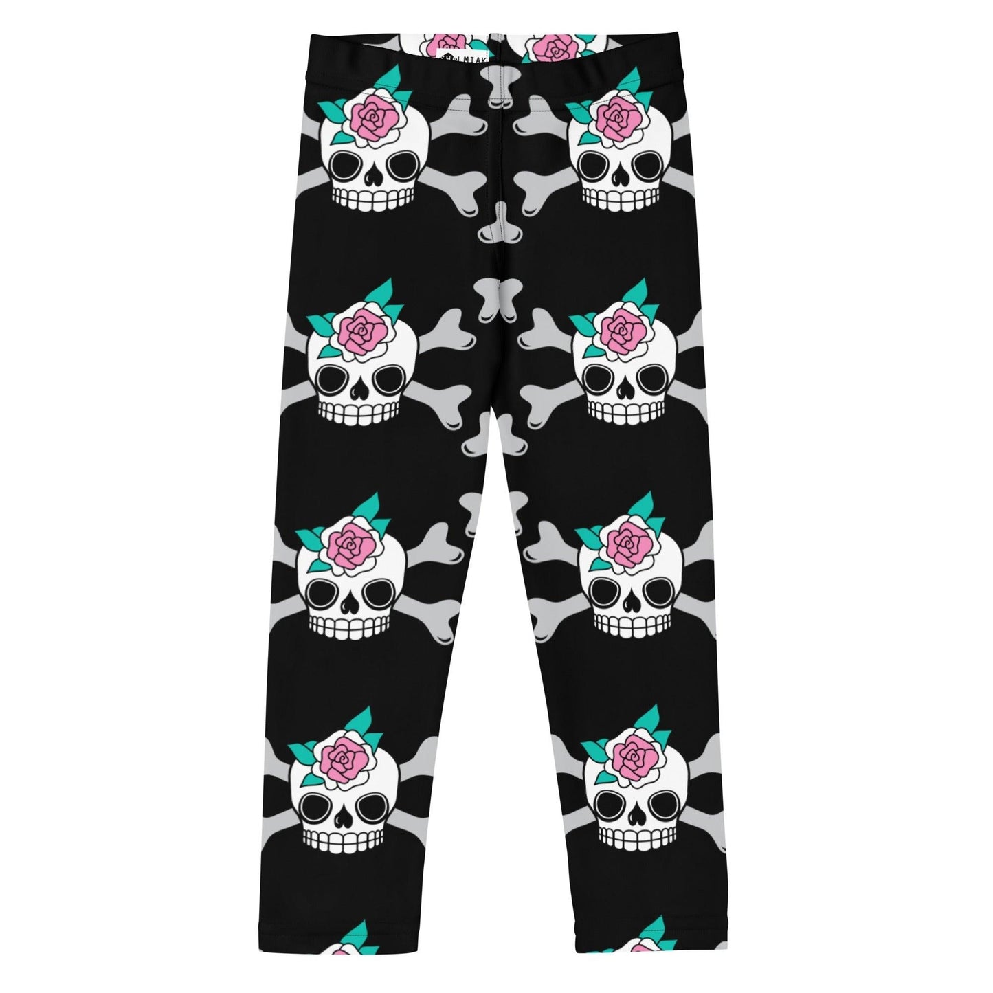 SKULLROSE black - 2 - Kids' Leggings - SHALMIAK