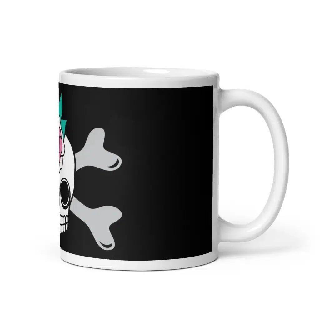 SKULLROSE black - Mug