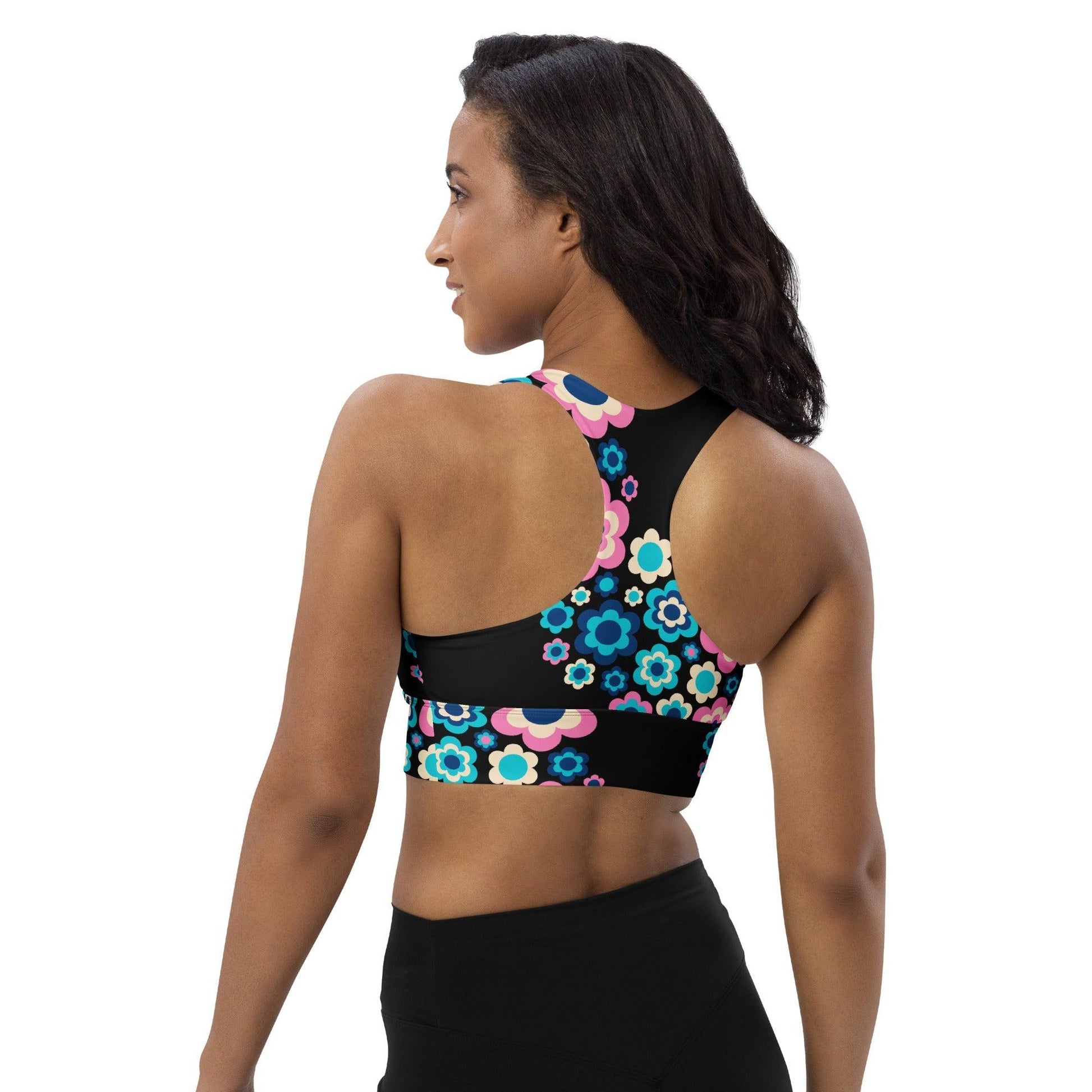 Sports Bra - FLORA FOREVER sweet - SHALMIAK