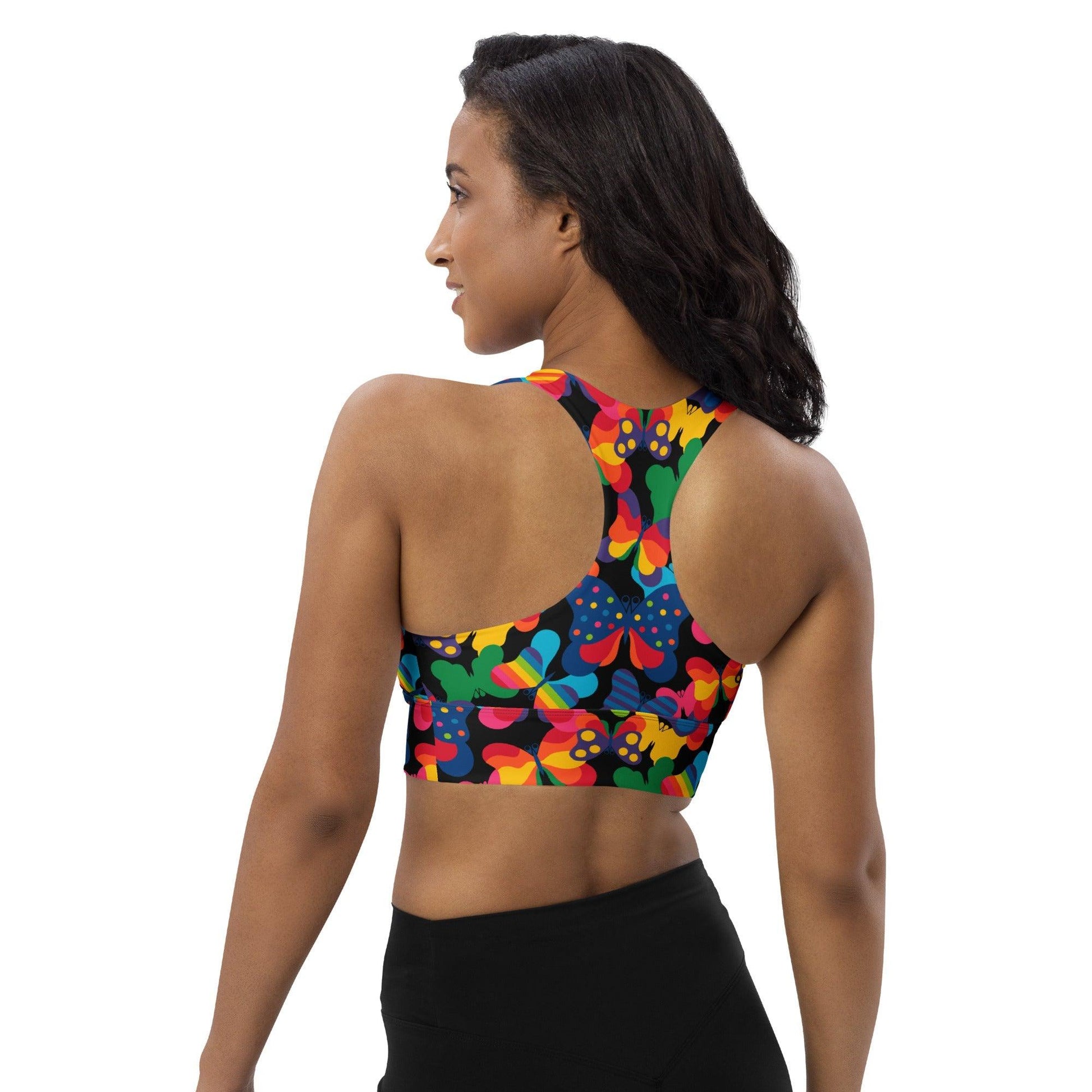 Sports Bra - FLYRAVE black - SHALMIAK
