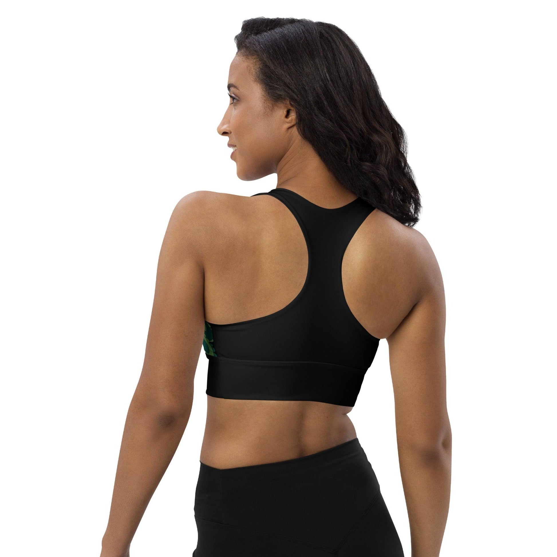 Sports Bra - GROOVY KURBITS black - SHALMIAK